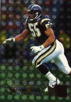 Junior Seau San Diego Chargers 1995 Fleer Metal NFL #169